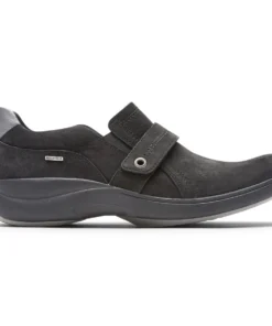 'Rockport' Women's Rev Stridarc WP Slip On - Black