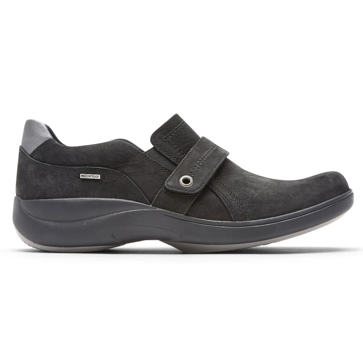 'Rockport' Women's Rev Stridarc WP Slip On - Black 4 'Rockport' Women's Rev Stridarc WP Slip On - Black