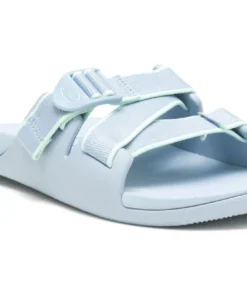 'Chaco' Women's Chillos Slide Sandal - Sky Blue