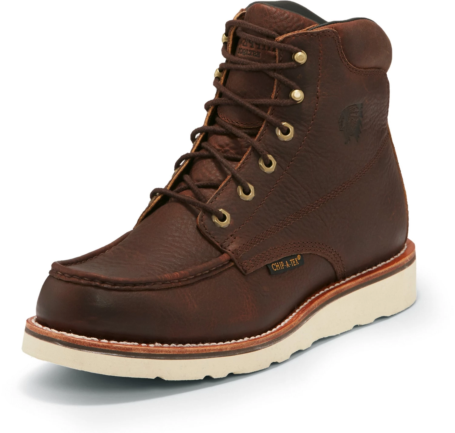 'Chippewa' Men's 6" Haystack EH WP Wedge Soft Toe - Brown 10 'Chippewa' Men's 6" Haystack EH WP Wedge Soft Toe - Brown