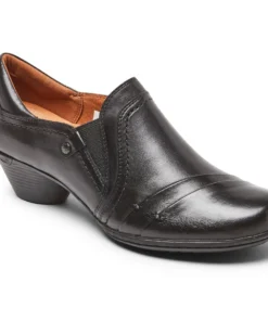'Cobb Hill' Women's Laurel Slip On - Black Leather 11 'Cobb Hill' Women's Laurel Slip On - Black Leather