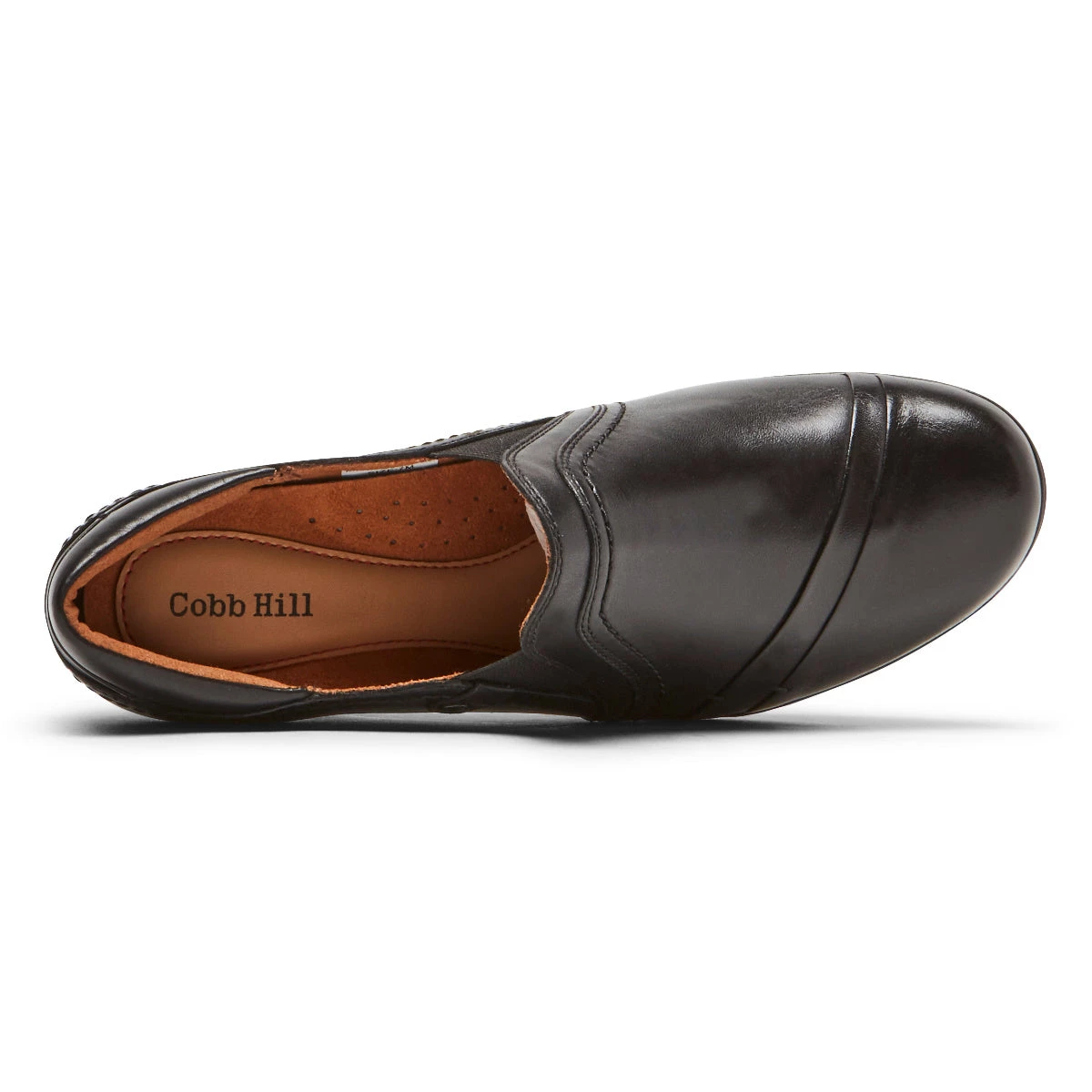 'Cobb Hill' Women's Laurel Slip On - Black Leather 4 'Cobb Hill' Women's Laurel Slip On - Black Leather