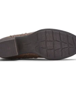 'Cobb Hill' Women's Anisa V Cut Bootie - Stone Leather