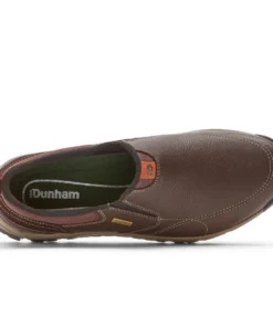 Dunham Footwear 'Dunham' Men's Glastonbury WP Slip On - Brown