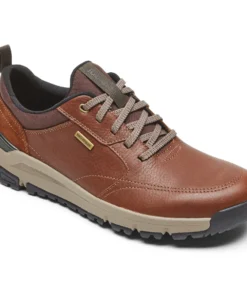 Dunham Footwear 'Dunham' Men's Glastonbury WP Lace Up - Tan