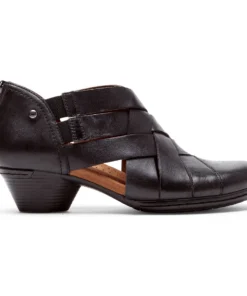 'Cobb Hill' Women's Laurel Woven Bootie - Black