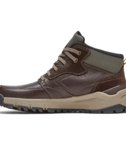 Dunham Footwear 'Dunham' Men's Glastonbury WP Mid Hiker - Brown