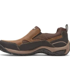 Dunham Footwear 'Dunham' Men's Cloud Plus WP Slip On - Brown Leather 11 Dunham Footwear 'Dunham' Men's Cloud Plus WP Slip On - Brown Leather