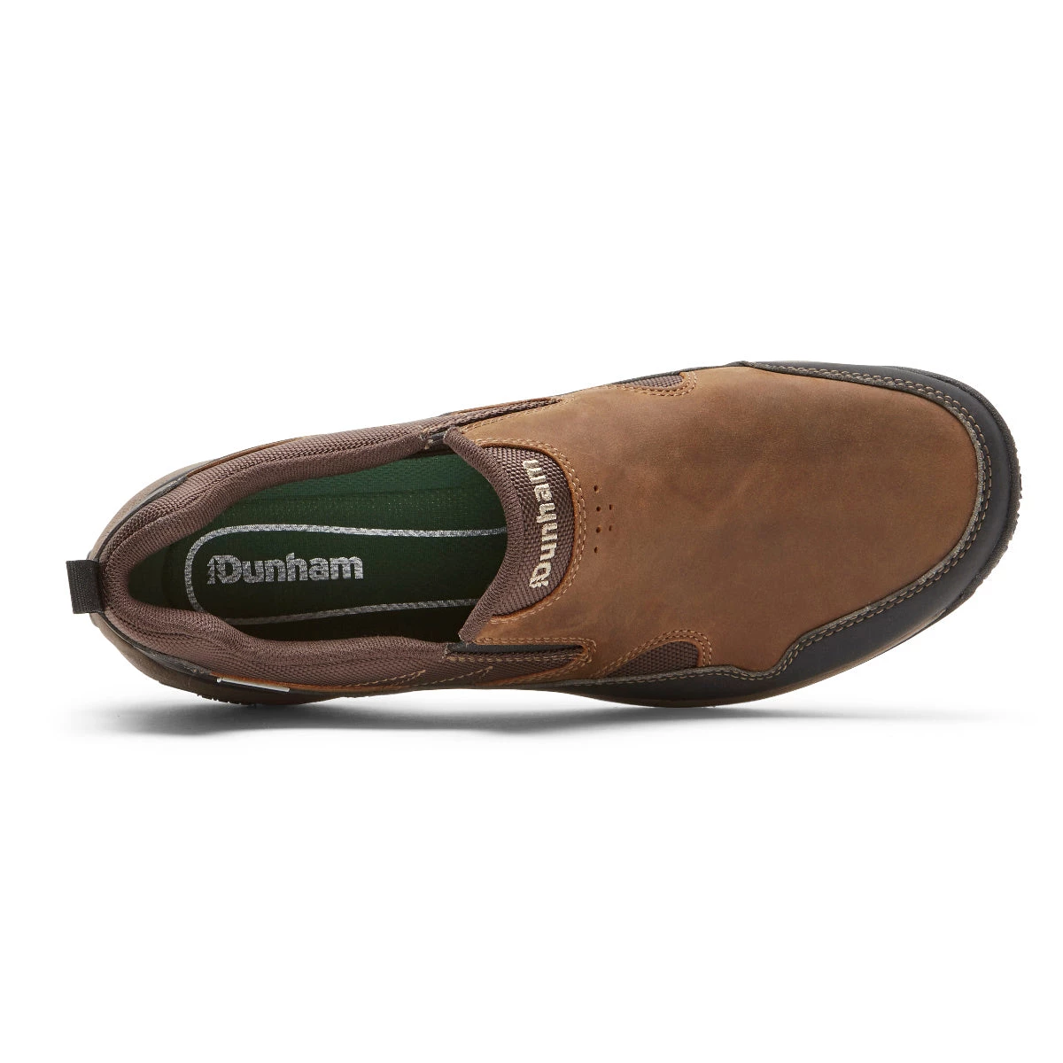 Dunham Footwear 'Dunham' Men's Cloud Plus WP Slip On - Brown Leather 4 Dunham Footwear 'Dunham' Men's Cloud Plus WP Slip On - Brown Leather