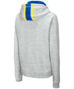 Colosseum 'SDSU' Women's Lily Funnel Neck - Grey / Blue / Yellow