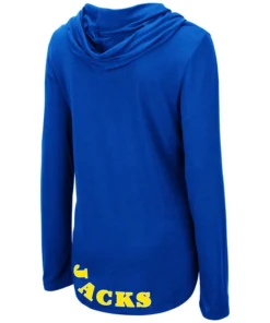 Colosseum 'SDSU' Women's My Lover Hooded Tee - Blue / Yellow