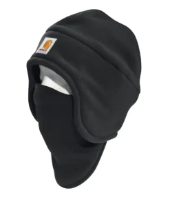 'Carhartt' Men's Fleece 2-in-1 Headwear - Black