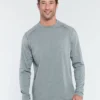 TASC Performance 'TASC' Men's Carrollton Bamboo Tee - Heather Grey 1 TASC Performance 'TASC' Men's Carrollton Bamboo Tee - Heather Grey