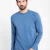 TASC Performance 'TASC' Men's Carrollton Bamboo Tee - Indigo Heather 2 TASC Performance 'TASC' Men's Carrollton Bamboo Tee - Indigo Heather
