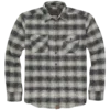 'Dakota Grizzly' Men's Briggs Flannel Button Down - Ivory 2 'Dakota Grizzly' Men's Briggs Flannel Button Down - Ivory