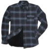 'Dakota Grizzly' Men's Wade Zip/Button Front Shirt Jacket - Midnight Blue