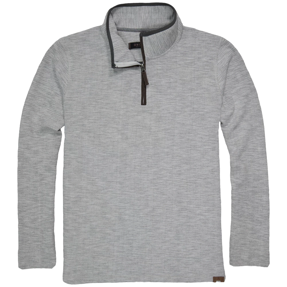 'Dakota Grizzly' Men's Dash 1/4 Zip Pullover - Platinum 3 'Dakota Grizzly' Men's Dash 1/4 Zip Pullover - Platinum