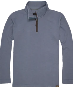 'Dakota Grizzly' Men's Dash 1/4 Zip Pullover - Marine
