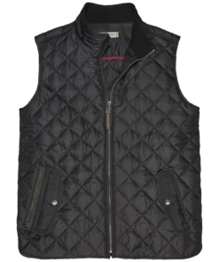 'Dakota Grizzly' Men's Newton Vest - Obsidian