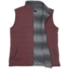'Dakota Grizzly' Men's Bennett Reversible Vest - Mahogany