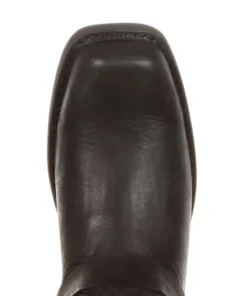 'Durango" Men's 12" Faded Flag Harness Square Toe - BLACK FADED FLAG