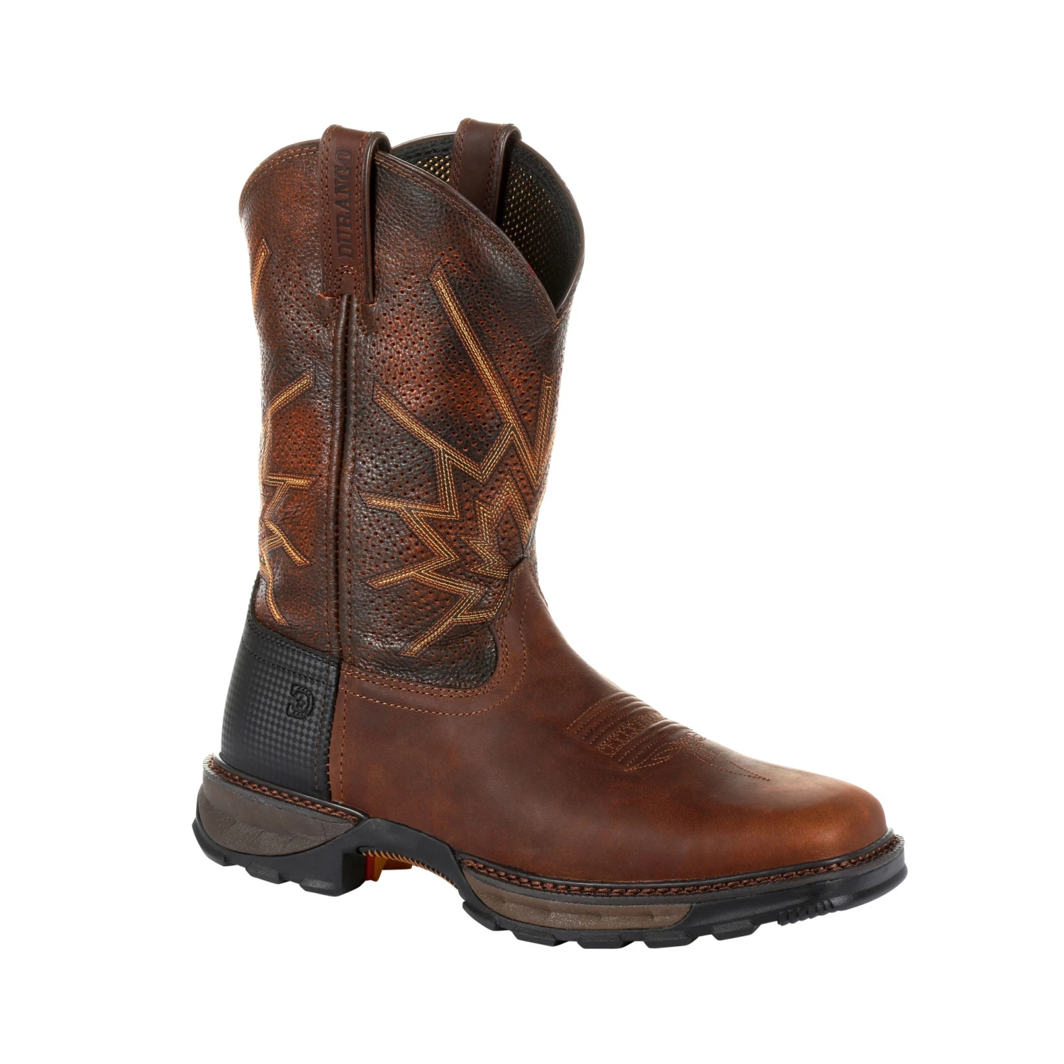 'Durango' Men's 11" Maverick XP™ Ventilated Western Square Toe - Brown 8 'Durango' Men's 11" Maverick XP™ Ventilated Western Square Toe - Brown