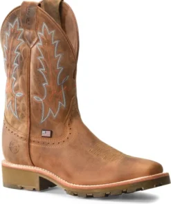 'Double H' Men's 11" Aberdeen EH SR Western Work - Brown 14 'Double H' Men's 11