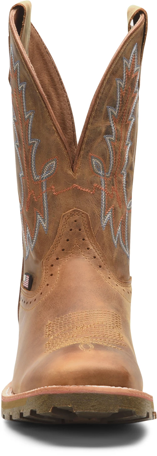'Double H' Men's 11" Aberdeen EH SR Western Work - Brown 6 'Double H' Men's 11" Aberdeen EH SR Western Work - Brown