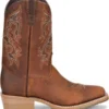 'Double H' Men's 11" Monte Wide Square Toe Cowboy Boot - Tenby Coppertone Brown 2 'Double H' Men's 11" Monte Wide Square Toe Cowboy Boot - Tenby Coppertone Brown