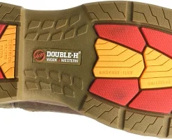 'Double H' Men's 11" Clem EH SR Western Work - Tan / White 11 'Double H' Men's 11