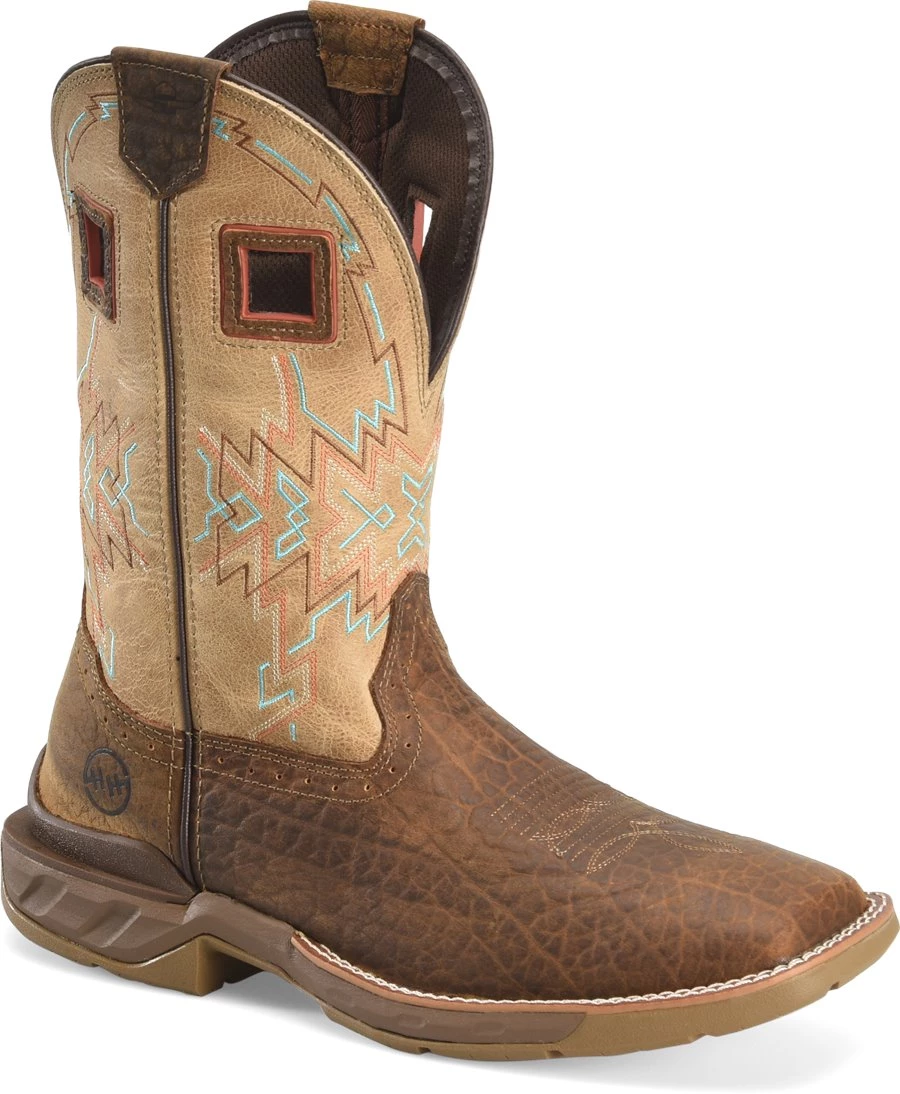 'Double H' Men's 11" Clem EH SR Western Work - Tan / White 8 'Double H' Men's 11" Clem EH SR Western Work - Tan / White