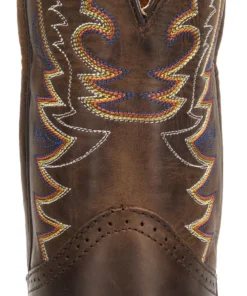 'Double H' Men's 11" Orin Western Square Toe Roper - Valencia Crazy Horse 11 'Double H' Men's 11