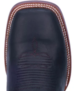 Dan Post Boot Co 'Dan Post' Men's 11" Deuce Western Wide Square Toe - Black / Brown 11 Dan Post Boot Co 'Dan Post' Men's 11