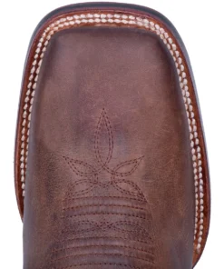 Dan Post Boot Co 'Dan Post' Women's 12" Pasadena Western Square Toe - Tan / Purple 11 Dan Post Boot Co 'Dan Post' Women's 12