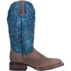 Dan Post Boot Co 'Dan Post' Women's 12" Pasadena Western Square Toe - Sand / Blue 2 Dan Post Boot Co 'Dan Post' Women's 12" Pasadena Western Square Toe - Sand / Blue