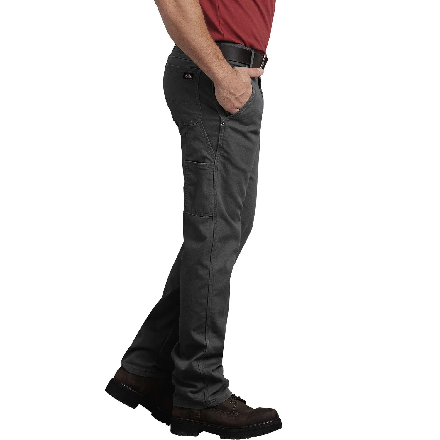 Men 'Dickies' Flex Tough Max Duck Carpenter Pants - Stonewashed Gray 4 Men 'Dickies' Flex Tough Max Duck Carpenter Pants - Stonewashed Gray