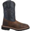 Dan Post Boot Co 'Dan Post' Kids' 8" Brantley Western - Brown / Blue