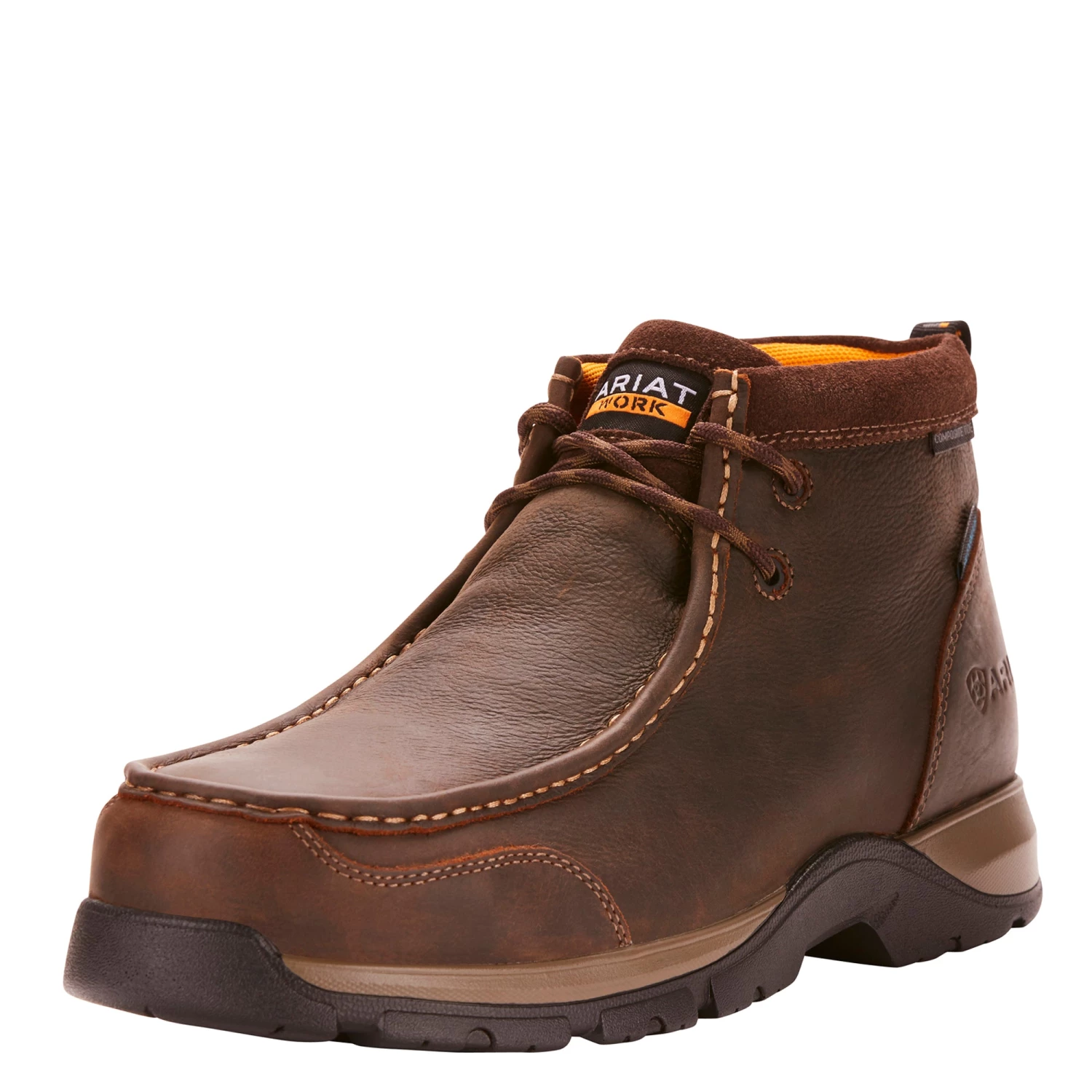 'Ariat' Men's Edge LTE Moc Comp Toe - Brown 4 'Ariat' Men's Edge LTE Moc Comp Toe - Brown