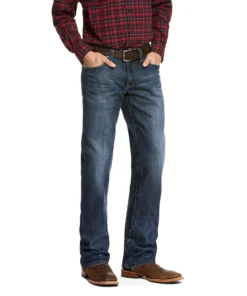 'Ariat' Men's M4 Swift Relaxed Fit - Medium Stonewash