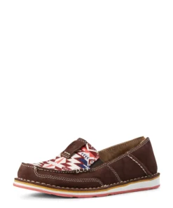'Ariat' Women's Aztec Cruiser - Brown / Burgundy