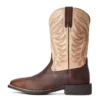'Ariat' Men's 11" Amos Western Square Toe - Brown / Tan 1 'Ariat' Men's 11" Amos Western Square Toe - Brown / Tan