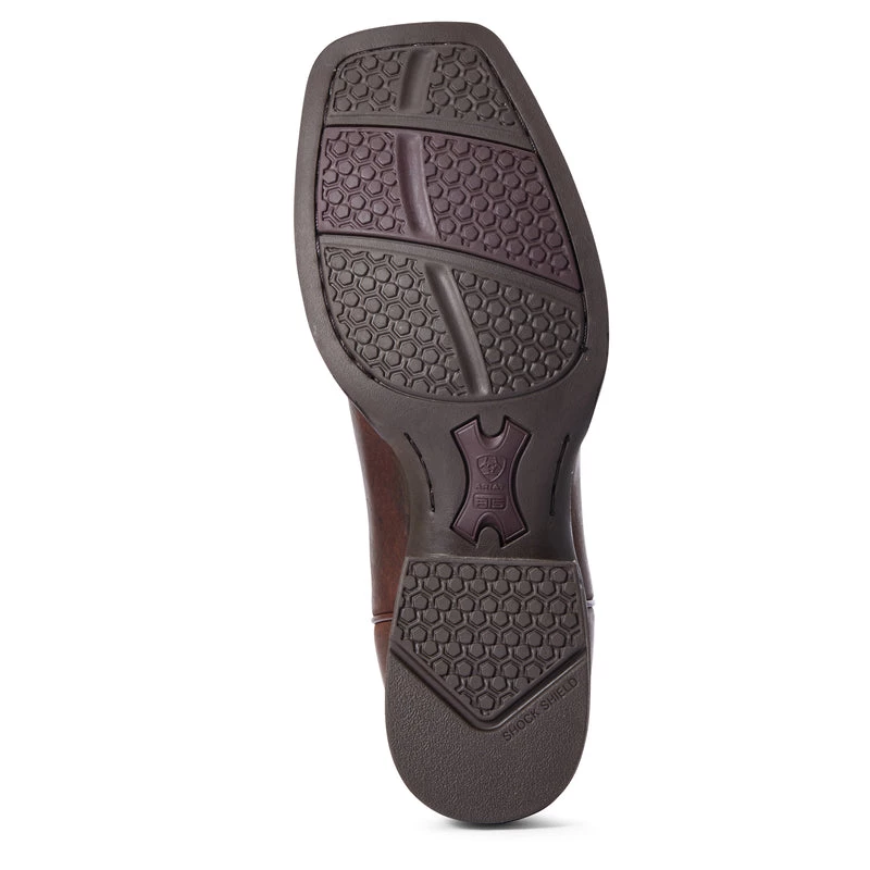 'Ariat' Men's 11" Amos Western Square Toe - Brown / Tan 5 'Ariat' Men's 11" Amos Western Square Toe - Brown / Tan