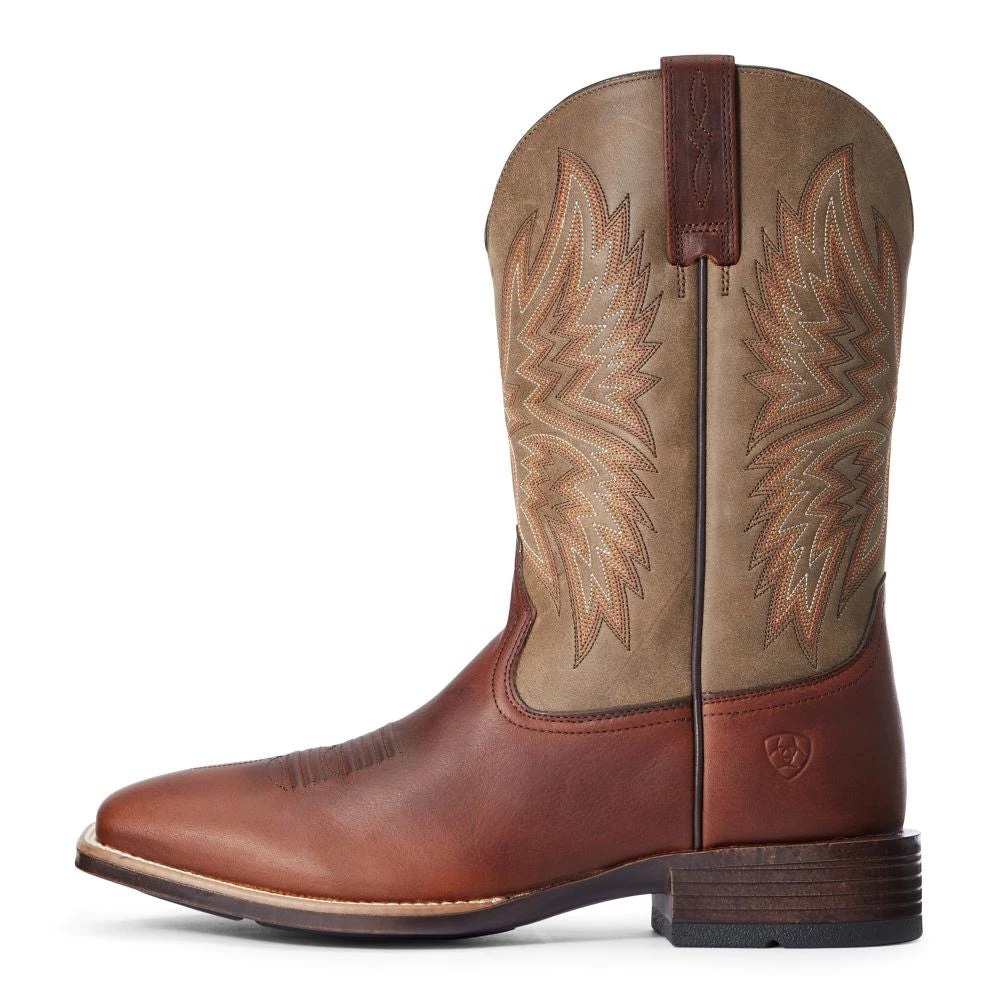 'Ariat' Men's 11" Western Valor Ultra - Peanut / Brown Bomber 3 'Ariat' Men's 11" Western Valor Ultra - Peanut / Brown Bomber