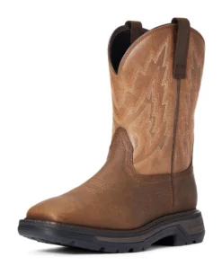 'Ariat' Men's Big Rig EH WP Soft Toe - Rye Brown