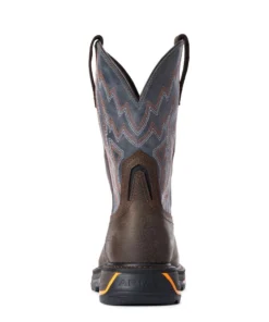'Ariat' Men's 11" Western Big Rig EH Comp Toe - Iron Coffee / Slate 10 'Ariat' Men's 11