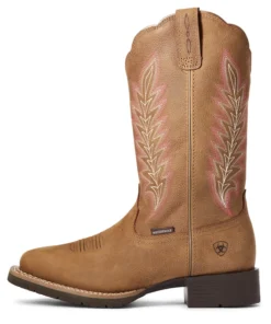 'Ariat' Women's 11" Hybrid Ramble WP Western - Pebble Tan