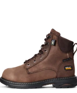 'Ariat' Women's 6" Casey EH Metguard Comp Toe - Distressed Brown