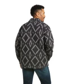 'Ariat' Men's Pendleton Insulated Shirt Jacket - Black