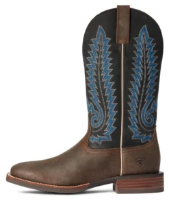 'Ariat' Men's 13" Creston Western Square Toe - Stone / Black Barrel