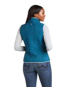 'Ariat' Women's Ashley Insulated Vest - Eurasian Teal
